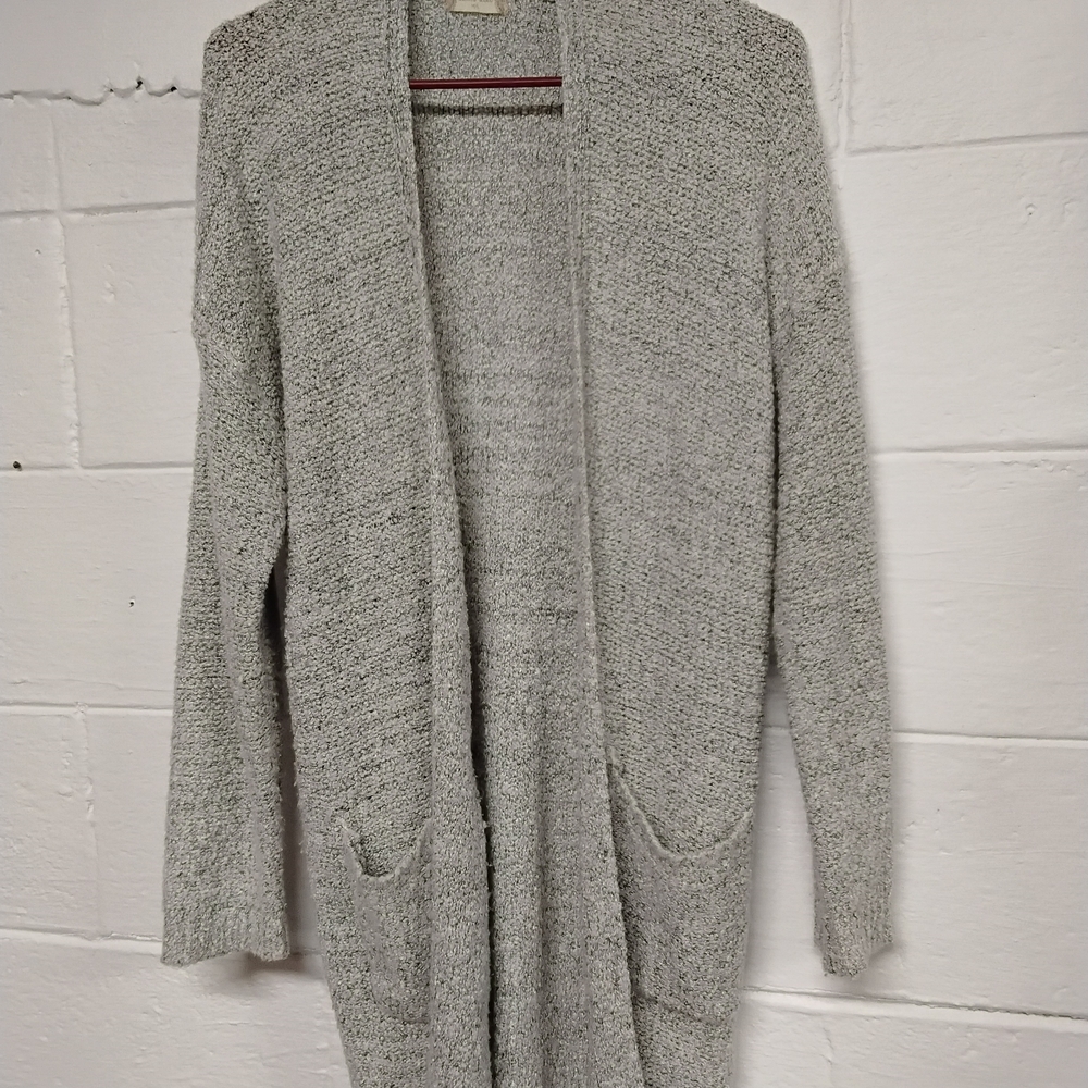 Altar'd State Light Gray Women's Cardigan